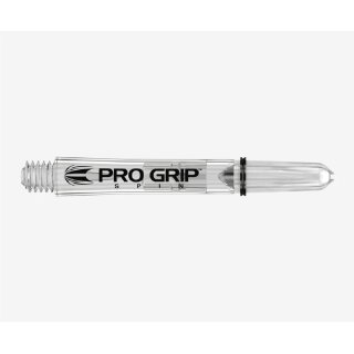 Dartschaft Target Pro Grip Spin 3 Sets Clear
