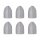 L-Style Shell Lock Caps (6er Set)