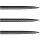 3x Shot Badlands Tracks Black Steel Points 45 mm