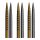 3x Shot Badlands Tracks Black Steel Points 45 mm