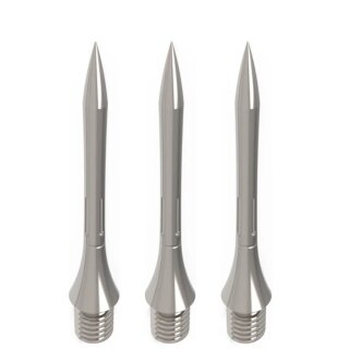 3x Caliburn Bamboo Smooth Conversion Points Silver 30 mm