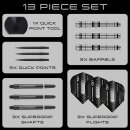 3er Set Steeldarts Harrows Supergrip Tapered QPS