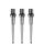 3x Mission Titan Pro Dart Conversion Points Grooved Silver 26 mm