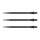 3x Red Dragon Dart Points Raptor Gripped Black 50mm X1010