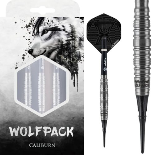 3er Set Softdarts Caliburn Wolfpack W5