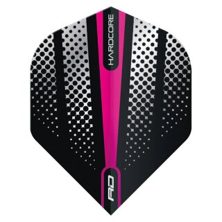 Dart Flights Red Dragon Hardcore Radical Flash Pink 6511