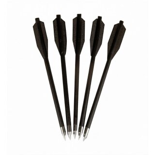 Skrpion Bolzen für Pistolenarmbrust-12 Kunststoff 6,5 Zoll schwarz