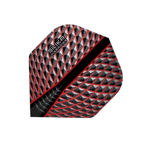 Dart Flights Harrows Silika Red Standard