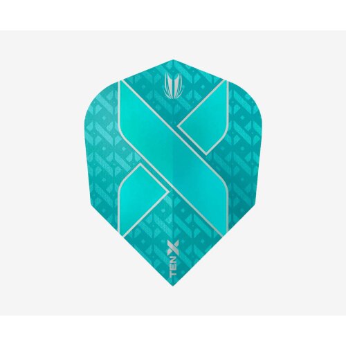 Dart Flights Target Ten-X Vision Ultra Aqua #333460