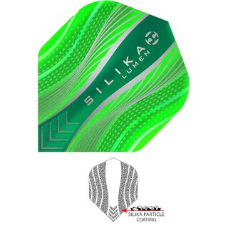 Dart Flights Harrows Silika Lumen Green Standard