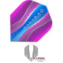 Dart Flights Harrows Silika Lumen Aqua/Pink Standard