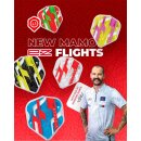 L-Style Flights EZ L1 Clear White - Mamo Series Blue