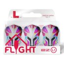 L-Style Flights EZ L1 Clear White - Prime Series Rainbow