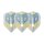 L-Style Player Flights Pro L3 Clear White - Oskar Lukasiak V1