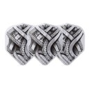 L-Style Player Flights EZ L1 Clear White - Mike de Decker...
