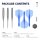 3er Set Steeldarts Caliburn Rix R6
