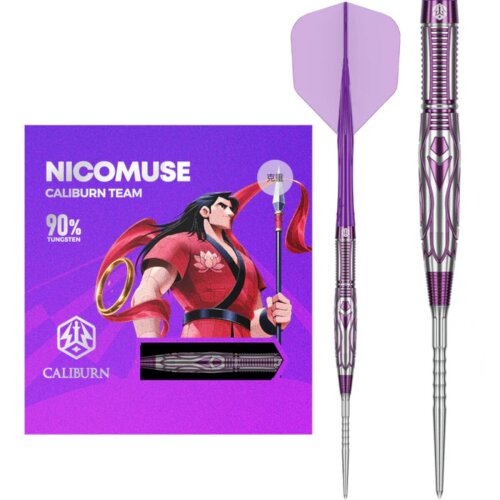 3er Set Steeldarts Caliburn Awakening Nicomuse 24 g