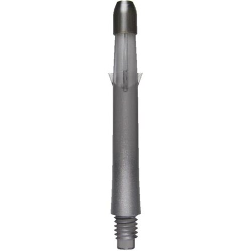 L-Style L-SHaft Locked Straight Two Tone Clear Black-Silver