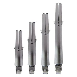 L-Style L-SHaft Locked Straight Two Tone Clear Black Silver