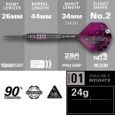 3er Set Steeldarts Target Lorraine Winstanley Gen 2 SP