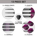 3er Set Steeldarts Target Lorraine Winstanley Gen 2 SP