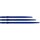 3x Bulls Convertible Points Ringed Grip Blue 40mm 57715