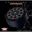 Bulls Advantage Black Mini Dartboard Display