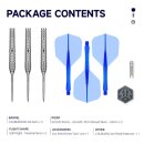 3er Set Steeldarts Caliburn Rix R4