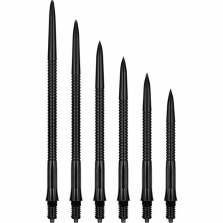 3x Caliburn Spitzen EZ-EVO Small Grooved Black 40 mm EVO204