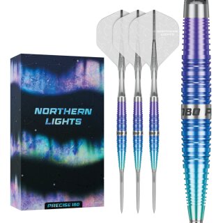 3er Set Steeldarts Precise 180 Northern Lights