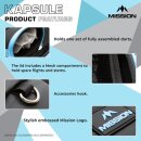 Dartwallet Mission Kapsule Eva Case Black&Blue