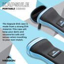 Dartwallet Mission Kapsule Eva Case Black&Blue