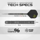 3er Set Steeldarts Winmau MvG Signature Edition Switch Point