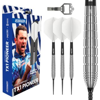 3er Set Steeldarts Red Dragon Luke Humphries TX1 Pioneer Switch Point