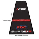 Winmau Dartmatte Pro Zone Precision Blade 6 Soft mit Oche