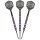 3er Set Steeldarts Shot Goths Visara TP 24g