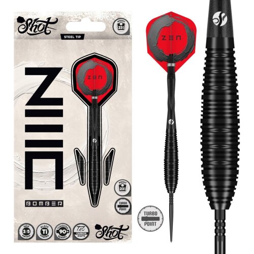 3er Set Steeldarts Shot ZEN Bomber TP