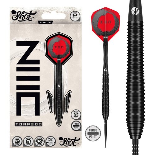 3er Set Steeldarts Shot ZEN Torpedo TP