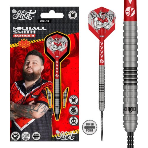 3er Set Steeldarts Shot Michael Smith S2 TP