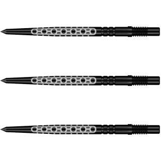 3x Shot Turbo Points Goth Black 30mm