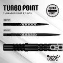 3x Shot Turbo Points Goth Black 30mm