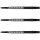 3x Shot Turbo Points Goth Black 40mm