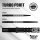 3x Shot Turbo Points Goth Black 40mm
