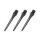 6x L-Style Hardlip Conversion Steel Dart Points Black 25mm