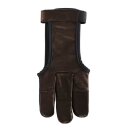 Schießhandschuh Beier Baumwolle und Leder Indigo