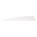 Gateway Feathers Naturfedern RW - 4" Shield Flo. White