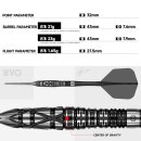 3er Set Steeldarts Caliburn Players Obsidian Naikun
