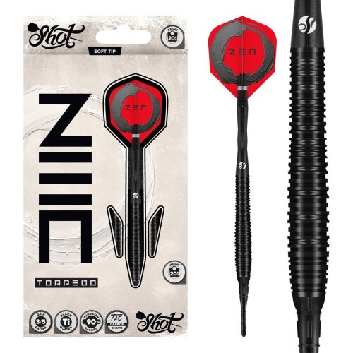 3er Set Softdarts Shot ZEN Torpedo 20g