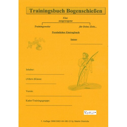 Trainingsbuch Bogenschießen