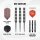Shot Warrior Awe TP Steeldarts 3er Set